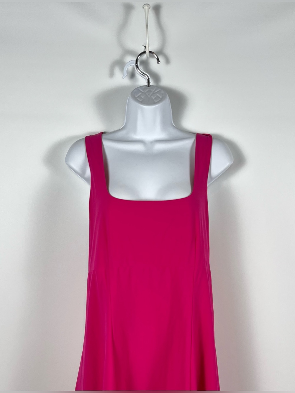 Outdoor Voices Cross-Back Tennis Dress In Pitaya Pink Size Large - Picture 3 of 5